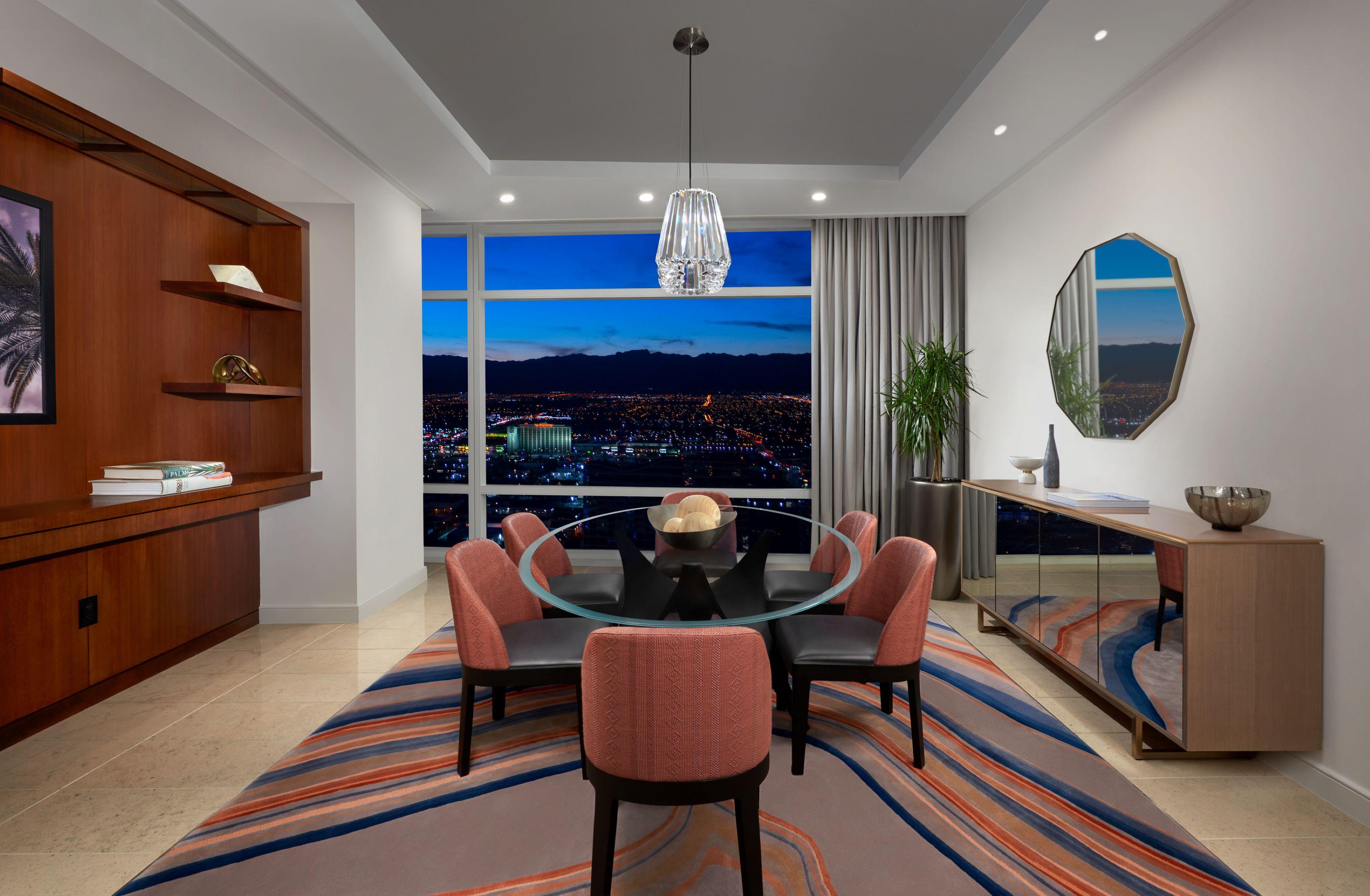 แอเรียรีสอร์ทแอนด์คาซิโน ลาสเวกัส ภายนอก รูปภาพ A dining room