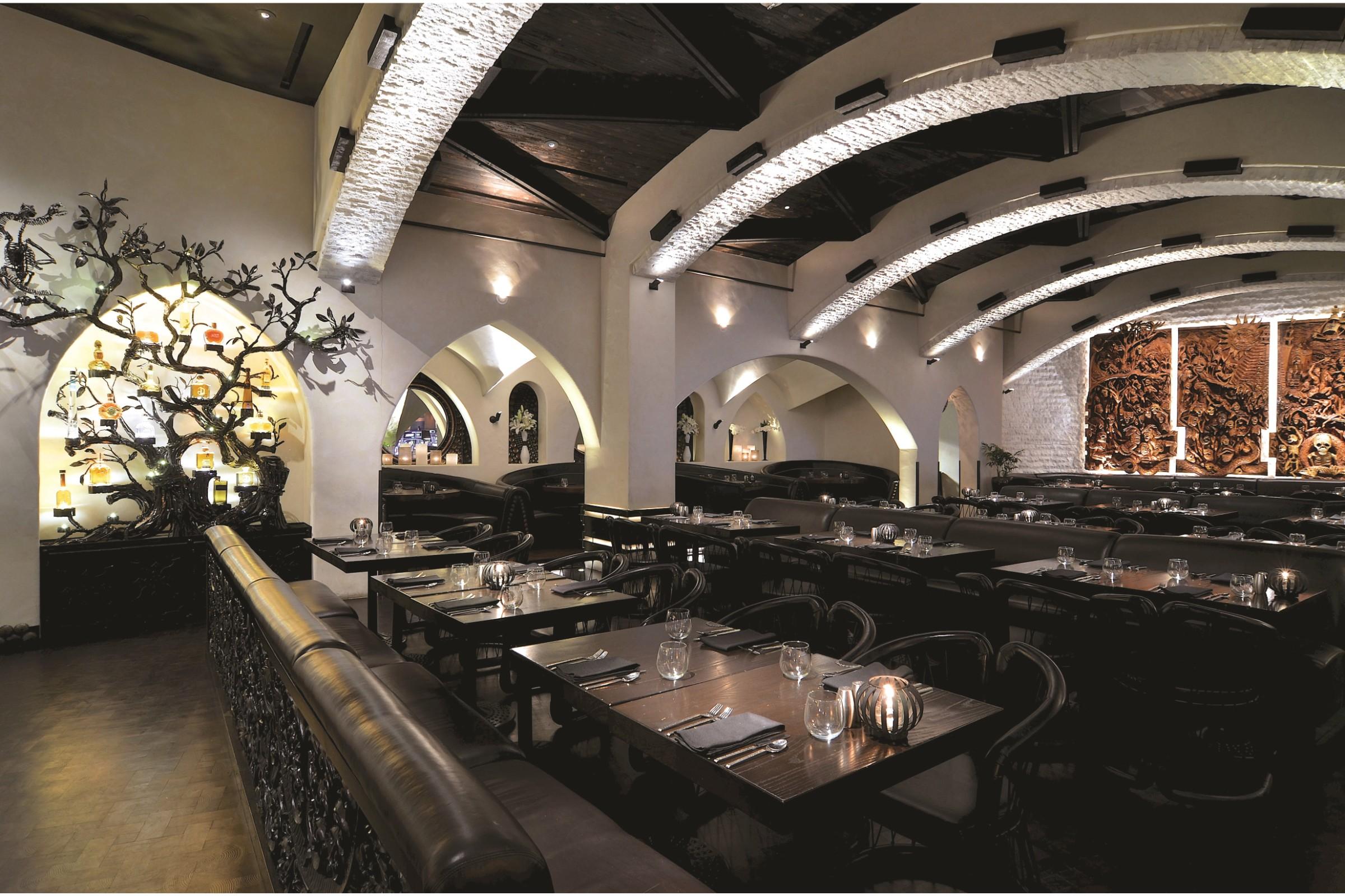 แอเรียรีสอร์ทแอนด์คาซิโน ลาสเวกัส ภายนอก รูปภาพ Interior of the restaurant